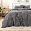 Washed Duvet Cover & Sham Set - Extra Soft, Easy Care by Bare Home, Comforter Not Included - 3 of 4