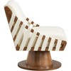 Meridian Furniture,Millwin Vegan Leather Swivel Accent Chair - 4 of 4