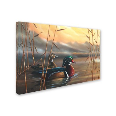 "Wood Ducks" Outdoor All-Weather Wall Decor