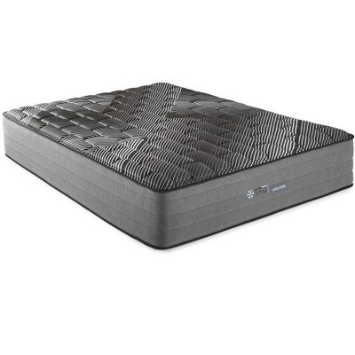 Vynxaria 100% USA-Made Hybrid Mattress Ice Heat-Removing Cover, 1" Copper/Gel/Silver/Graphite Elate Visco Foam