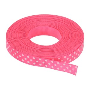Unique Bargains Polyester Washable Soft Grosgrain Ribbons for DIY Crafts Gift - 1 of 4