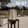 GasOne 30QT Turkey Fryer and 10QT Fish Fryer Set, Seafood Boil Steamer, Crawfish Boiler, Outdoor Cooker for Crab, Shrimp, Lobster - 4 of 4