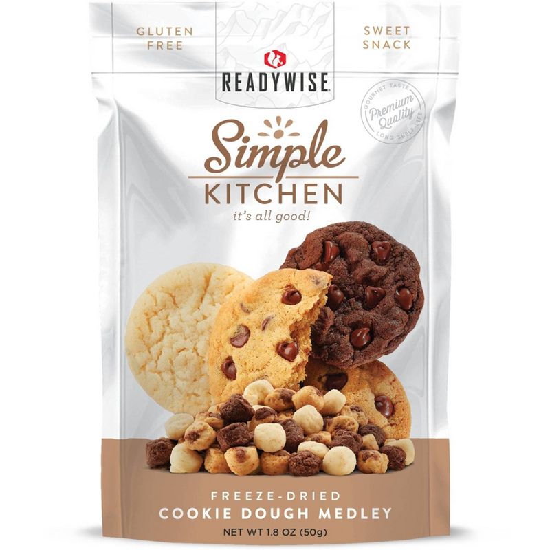 ReadyWise Simple Kitchen Cookie Dough Medley Freeze-Dried Dessert - 10.8oz/6ct, 3 of 7