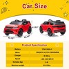 Ride On Car for Kids, 12V Power Battery Electric Vehicles, Licensed Land Rover Ride On Truck - 3 of 4