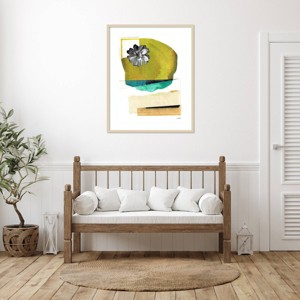 Amanti Art Day Beach II by Lindsey Newman Wood Framed Wall Art Print - 1 of 4