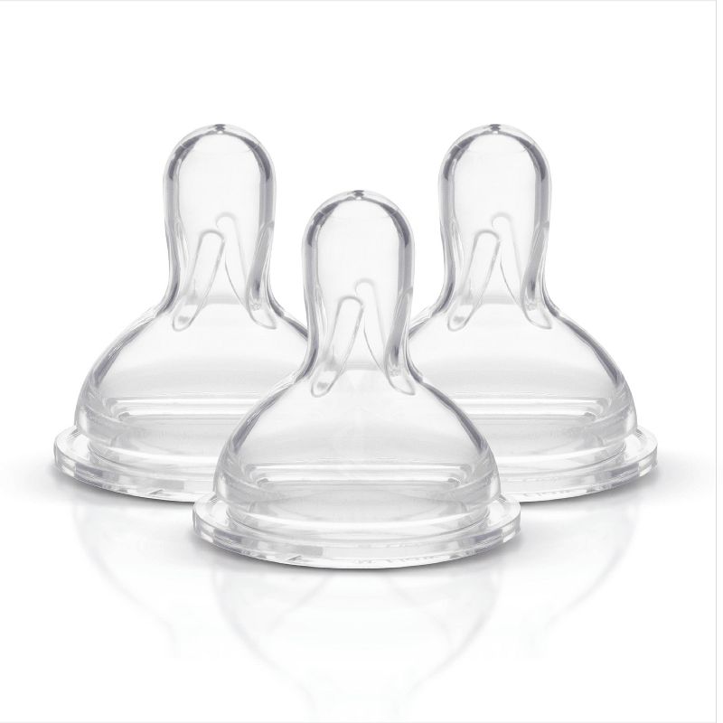 Medela Slow Flow Spare Nipples with Wide Base - 3ct, 1 of 6