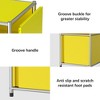Fortune Candy 25.39'' Tall 1 Door Modular Design Metal Nightstand - 2 of 4