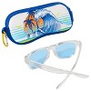 Kids Wave Sunglasses & Case Set – UV Protection  Shades - 3 of 4