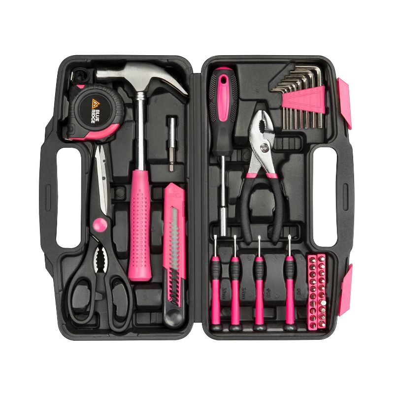 Blue Ridge Tools 40pc Household Tool Pink, 3 of 19