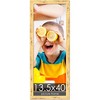 PosterPalooza | Panoramic Shabby Chic Yellow Picture Frame - UV Acrylic, Foam Board Backing, Hanging Hardware - 2 of 4