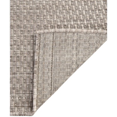 Beige 6' x 9' Rectangular Easy-Care Outdoor Rug