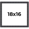 PosterPalooza | Linear Black Picture Frame - UV Acrylic, Backing Board, Hanging Hardware Included - 2 of 4