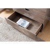 NicBex  5 Drawers Dresser for Bedroom,Modern Style Wooden Drawers with Cutout Handle,Dressers for Kids Room,Living Room,Entry and Hallway - 3 of 4