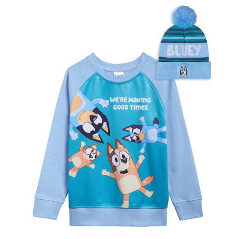 Toobydoo Boys Baseball Boys Sweater - Blue/Grey