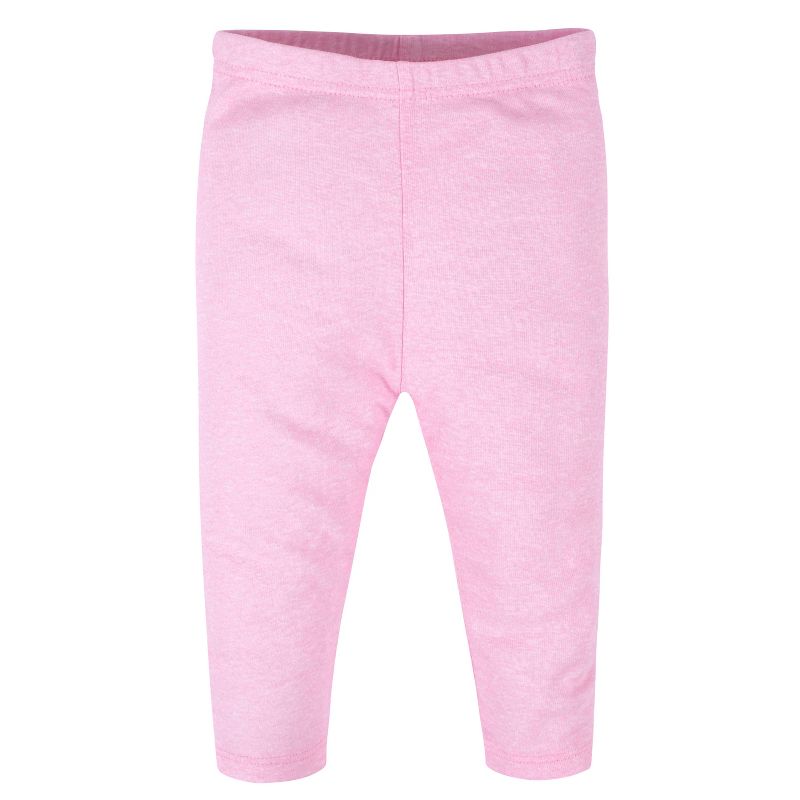 Onesies Brand Baby Girls' Pants, 4-pack, 4 of 10