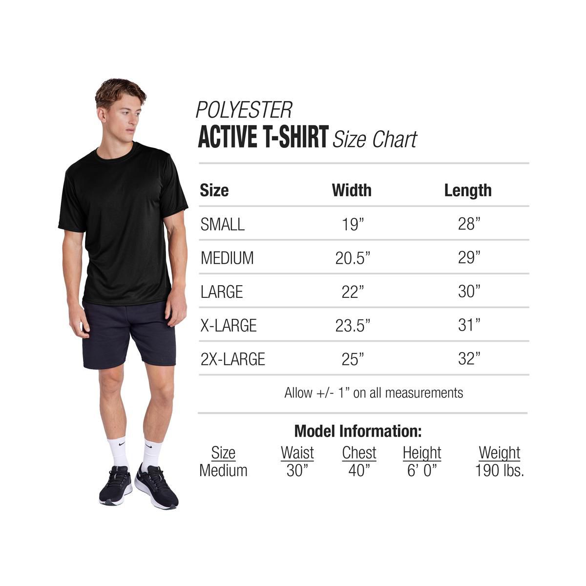 Men's Northwest Missouri State University Men's Sport Active T-Shirt Left Chest Logo - thumbnail 6