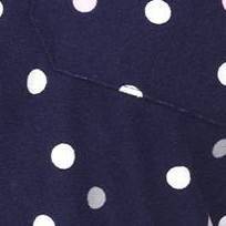 navy polka dots