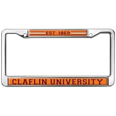 Claflin University Full Size Standard License Plate Metal Frame