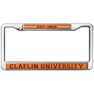 Claflin University Full Size Standard License Plate Metal Frame - 1 of 4