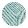Baxton Studio Draven Mother of Pearl End Table White/Mosaic Blue: 18.5" High, No Assembly, MDF Crafted - 4 of 4