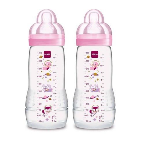 Mam 11 Fl Oz Easy Active Baby Bottle - Girl - 2pk : Target