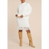 ELOQUII Shoulder Fringe Detail Sweater - 4 of 4