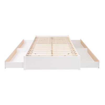 Select 4 - Post Platform Bed with 4 Drawers - Prepac