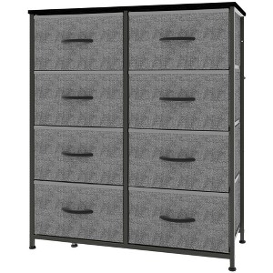 CAVINAS Fabric Dresser,Multifunctional Dressers Organizer with Drawers,Closet Organizer for Bedroom,Nursery,Entryway - 1 of 4