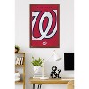 Trends International MLB Washington Nationals - Logo 25 Framed Wall Poster Prints - 2 of 4