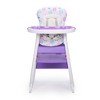 Yinvani Multipurpose Adjustable Highchair, Baby Toddler Dinning Table with Feeding Tray and 5-Point Safety Buckle - 3 of 4