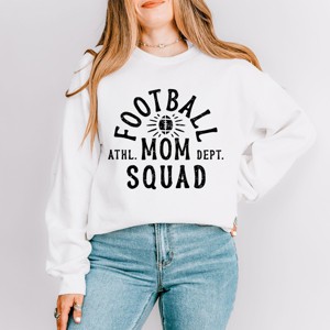 Simply Sage Market Women's Graphic Sweatshirt Football Mom Squad - 1 of 4