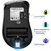 2.4G Portable Wireless Mouse, 1200 DPI Mobile Optical Cordless Mice with USB Receiver - 4 of 4