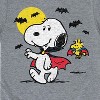 Boys' - Peanuts - Vampire Snoopy and Woodstock Short Sleeve Graphic T-Shirt - 2 of 4