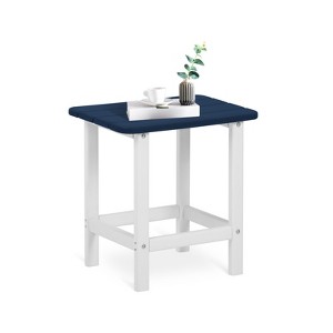 Aoodor Outdoor Side Table, Square Adirondack Patio End Table for Patio, Pool, Porch - 1 of 4