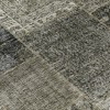 Taupe Brown And Charcoal Patchwork Washable Indoor Outdoor Area Rug - 4 of 4