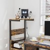 NicBex Home Office Desk 48" L Morden Computer Desk with Convertible Storage Shelves, LED Light Strip and Wooden Desktop for Games and Work - 3 of 4