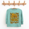 The Juniper Shop Anything Is Possible Daisies Youth Long Sleeve Tee - L - Seafoam - 2 of 4