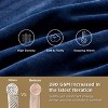 Bedsure GentleSoft Oversized King Big Blanket 120"x120" - Extra Large Soft Blankets for Bed, Sofa, Couch, Travel, Camping, Party, Giant Huge Throws - 2 of 4