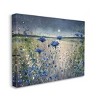 Stupell Industries Blooming Blue Flowers Night Moon Canvas Wall Art - 3 of 4