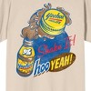 Yoo-hoo Chocolate Flavor Art Crew Neck Short Sleeve Natural Women's T-shirt - image 2 of 3