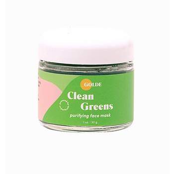 Golde Clean Greens Superfood Face Mask - 1oz