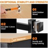 COZONY 47" Heavy Duty Adjustable Workbench with Lift-Up Tool Table, 2000 Lbs Capacity Work Table for Garage Workshop & Home Office - 4 of 4
