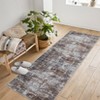 Area Rug Living Room Rugs Indoor Soft Fluffy Rug Abstract Carpet  Washable Plush Throw Large Accent Rug - 2 of 4