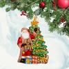 Huras Family 7.25 In Santa's Final Touches Cl Prototype Ornament Holiday  Tree Tree Ornaments - 3 of 3