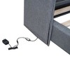 CAVINAS Full Bed Frame with Rabbit-Shaped Headboard, Drawers and Bed-End Storage Pocket,Twin Bed Frames For Kids，Easy Assembly - 4 of 4