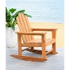 Moreno Rocking Chair Indoor/Outdoor - PAT7023 - Natural - Safavieh - 2 of 4