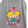 Women's - Hey Arnold! - Valentine's My Love Graphic Racerback Tank - 2 of 4