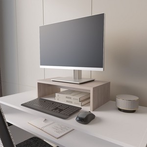 XIYUYEU Computer Monitor Stand Modern Home Office Desk Accessories for Office and Study - 1 of 4