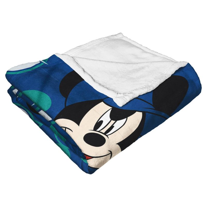 MLB Seattle Mariners Mickey Silk Touch Throw Blanket and Hugger, 2 of 3
