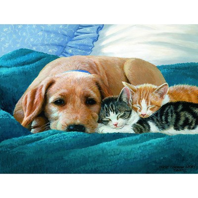 Sunsout Bowsers Pals 300 pc   Jigsaw Puzzle 50530